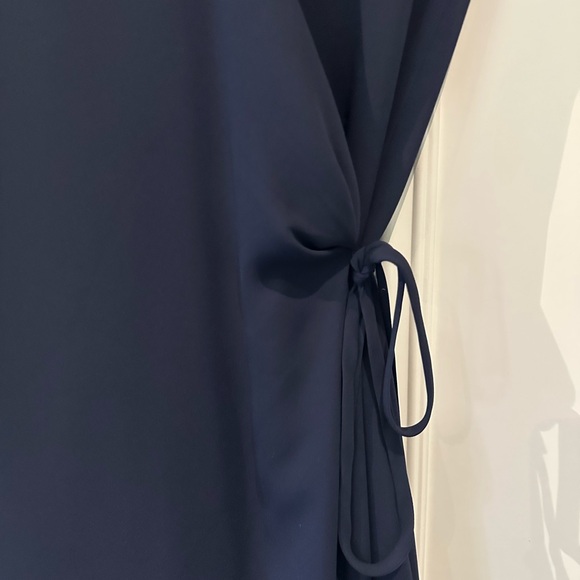 Babaton Wallace Wrap Dress in Pure Indigo - Picture 5 of 6